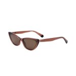 Lunettes de soleil - polaroid - pld 6142 / s - marron - oeil de chat - adulte femme