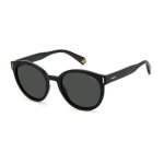 Lunettes de soleil - polaroid - pld 6185 / s black - aviator - protection 3 - femme