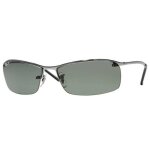 Lunettes de soleil - ray - ban - rb3183 004 - 9a - métal - polarisées - gris Lunettes de soleil - ray - ban - rb3183 004 - 9a - métal - polarisées - gris
