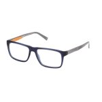 Lunettes de soleil rectangulaires - timberland - tb1744 - bleu mat - 53 / 16 / 145 - plastique - pour ...