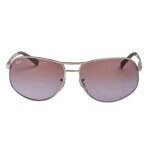 Lunettes de soleil style pilote pour homme rb3387 - argent