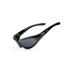 Lunettes de soleil - verdster - d1001 - enveloppant - noir - confortable et rembourr� en mousse