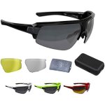 Lunettes de sport - bbb - impulse - verres interchangeables - protection uv400 - confort ajustable