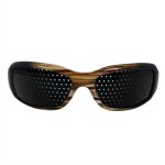 Lunettes  stnop naturalight ?diamante? - mthode de bates - trous pyramidaux - gymnastique oculaire ...