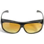Lunettes de conduite de nuit - vision nocturne - enveloppant - noir - classique - mixte