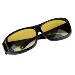 Lunettes uv hd optique vision nocturne conduite auto anti blouissement vent lunettes protection sport ...
