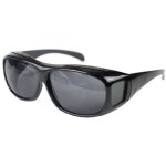 Lunettes de vision nocturne - night sight - grey lens - protection uv - conduite de nuit - mixte