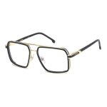 Lunettes de vue carrera carrera 1146 58 / 17 / 145 matte black gold / blue filter acier homme carrera ...