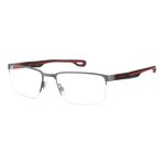 Lunettes de vue carrera carrera 4414 57 / 19 / 145 r80 matte dark ruthenium metal frames man carrera ...