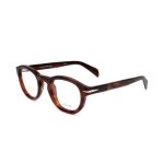 Lunettes de vue david beckham db 7069 45 / 25 / 145 ex4 brown horn acetate man dbe frame db 7069 ex4 ...