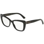 Lunettes de vue - dolce & gabbana - printed dg 3308 - noir - femme - 53 - 18 - 145