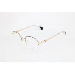 Lunettes de vue furla vfu358 50 / 19 / 135 0301 oro ros luc. c / parti nero luc metal woman fur frame ...