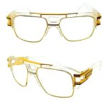 Lunettes vue or gold aviator crystal swag xl bling bling homme femme