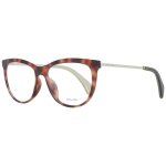 Lunettes de vue - police - pl625 - femme - marron - monture m�tal & plastique
