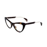 Lunettes de vue - police - pl855 - marron - femme - monture mtal & plastique