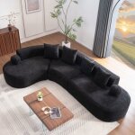 Luscriate canap� dangle - 5 places - canap� moelleux compressible � assise profonde - 4 t�ti�res - 327 ...