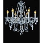 clairage de lustre en cristal moderne luminaire de plafond led encastr rond suspension lgante en ...