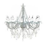 Lustres - helloshop26 - lustre v�nitien baroque - 12 feux - 1600 cristaux - �80 cm