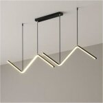 Lustres � led pour table manger cuisine moderne longue suspension luminaire cr�atif loft d�cor � la maison ...