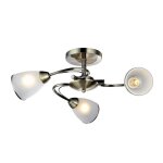 Lustre m�tal 3 branches