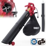 Lv3245 souffleur de feuilles � l?air �lectrique 3200w 3en1 aspirateur souffleur broyeur 45l