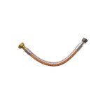 Lyre de raccordement gaz inox - rousseau - longueur 70 cm - triple s�curit� - pression max 20 bars - ...