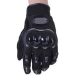 Lyt� paire noir gants doigt complet protection moto v�lo sport pour homme m