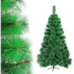 Sapin de noël artificiel - 180 cm - blanc - pvc - support en plastique Sapin de noël artificiel - 180 cm - blanc - pvc - support en plastique