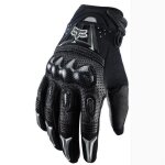?m? fox bomber la fibre de carbone moto off - road racing gants - black gray t01a0a
