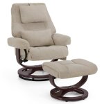 M mcombo fauteuil relax avec fonction inclinable fauteuil de lecture fauteuil tv pivotant � 360� avec ...