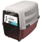 M - pets caisse de transport viaggio carrier xl - 915x61x66cm - bordeaux et gris - pour chien M - pets caisse de transport viaggio carrier xl - 915x61x66cm - bordeaux et gris - pour chien
