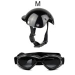 (m size black set)combinaison de scurit pour animaux de compagnie casque avec lunettes de soleil pour ...
