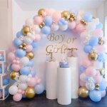 Kit de d�coration de f�te - multicolore - 147 ballons - mariage - anniversaire - baby shower
