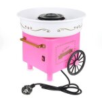 Machine � barbe � papa r�tro - rose - appareil cotton candy - 500w - 2kg