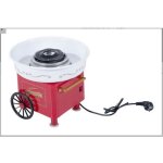 Machine � barbe � papa rouge avec chariot