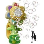 Machine � bulles - non sp�cifi� - tournesol led - design cartoon - couleur jaune - �lectrique