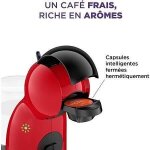 Machine à café capsules krups dolce gusto piccolo xs kp1a3510 - 15 bars - noir et rouge Machine à café capsules krups dolce gusto piccolo xs kp1a3510 - 15 bars - noir et rouge