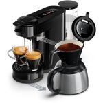 Machine à café dosette - philips - senseo switch hd6592 / 65 - noir intense Machine à café dosette - philips - senseo switch hd6592 / 65 - noir intense