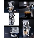 Machine � caf� expresso semi - automatique - gastronoma - 2 - en - 1 - 15 bar - r�servoir 11 l - mousseur ...