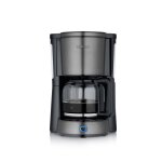 Machine � caf� filtre - severin - ka 9340 - noir - indicateur niveau deau visible - rangement c�ble