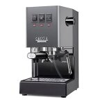 Machine  caf - gaggia - classic evo - gris - espresso - 15 bar - caf moulu
