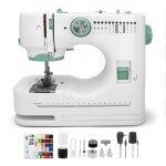 Machine � coudre �lectrique con�ue pour les d�butants machine � coudre domestique � double aiguille et ...