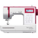 Machine � coudre �lectronique - bernette - sew&go8 - 197 programmes - �cran lcd - enfileur automatique ...