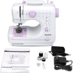 Machine � coudre electronique excelvan - d�butant - 12 points - portable - deux vitesses r�glables