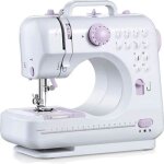 Machine � coudre electronique - marque - mod�le - enfileur automatique - 12 types de points - lumi�re ...