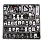 Machine  coudre kit pieds - de - biche multifonctionnel pour machine  coudre domistique ourlet pied ...