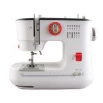 Machine � coudre portable pour d�butants - darmowade - mod�le 12 points - coutures invers�es - blanc