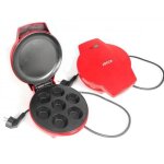 Machine  cupcakes - jocca - rouge - objet connect - rangement du cordon - 1750 watt