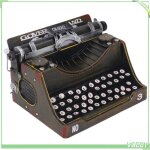 Machine � �crire vintage r�tro classique mod�le de machine � �crire manuelle d�cor artistique en fer ...