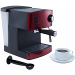 Machine � espresso r�tro - adler - rouge - 15 bar - caf� moulu - piston